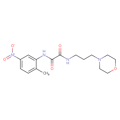 N-(2-methyl-5-nitrophenyl)-N'-[3-(morpholin-4-yl)propyl]ethanediamide
