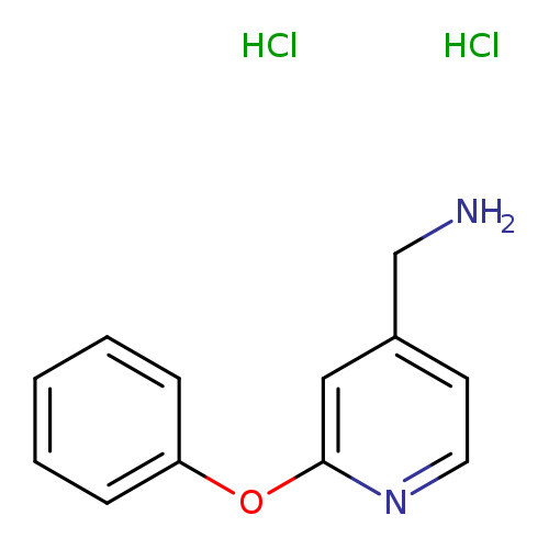 (2-phenoxypyridin-4-yl)methanamine dihydrochloride