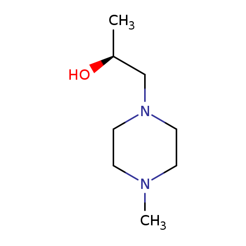 1-Piperazineethanol, α,4-dimethyl-, (αS)-