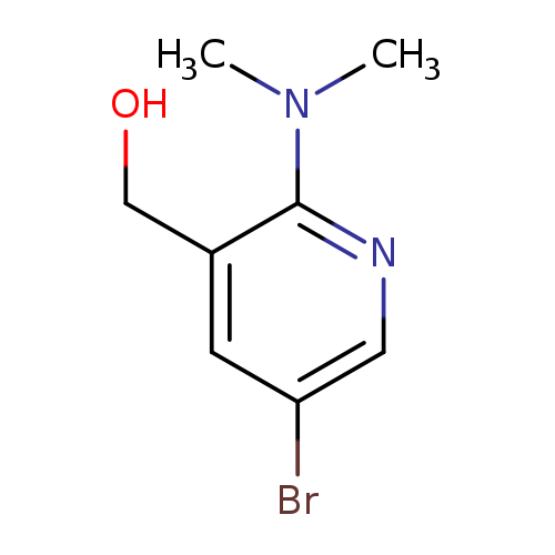 [5-bromo-2-(dimethylamino)pyridin-3-yl]methanol