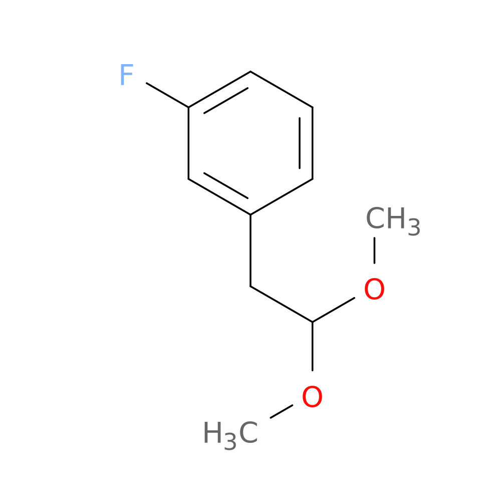 1-(2,2-dimethoxyethyl)-3-fluorobenzene