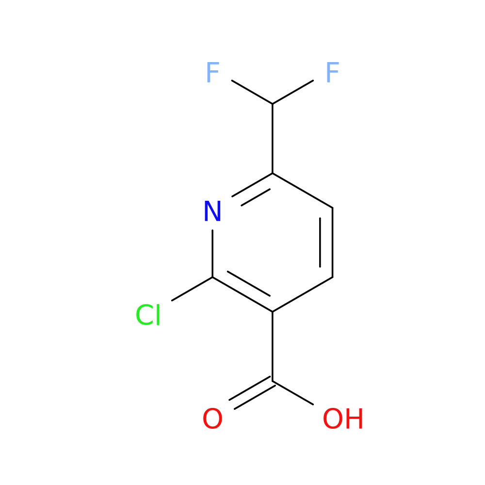 2-Chloro-6-(difluoromethyl)nicotinic acid