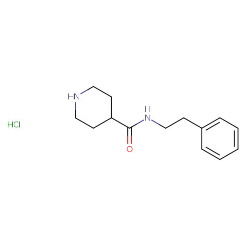 N-(2-Phenylethyl)-4-piperidinecarboxamide hydrochloride