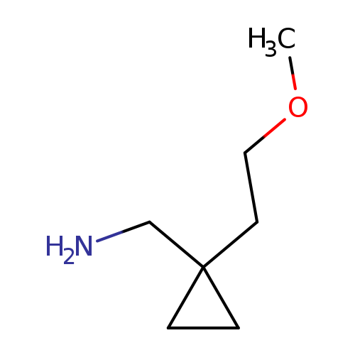 [1-(2-methoxyethyl)cyclopropyl]methanamine