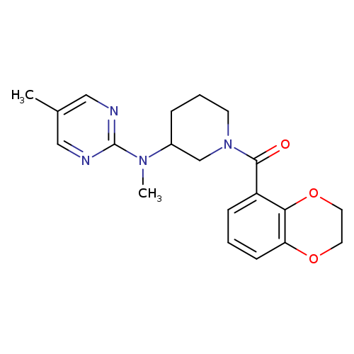 N-[1-(2,3-dihydro-1,4-benzodioxine-5-carbonyl)piperidin-3-yl]-N,5-dimethylpyrimidin-2-amine