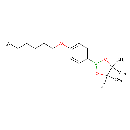 2-[4-(Hexyloxy)phenyl]-4,4,5,5-tetramethyl-1,3,2-dioxaborolane