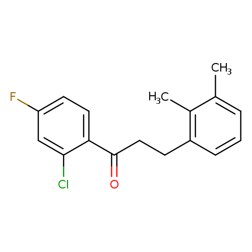 2'-Chloro-3-(2,3-dimethylphenyl)-4'-fluoropropiophenone