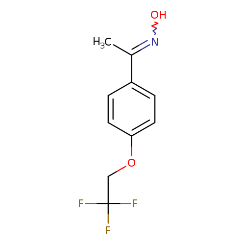 N-{1-[4-(2,2,2-trifluoroethoxy)phenyl]ethylidene}hydroxylamine