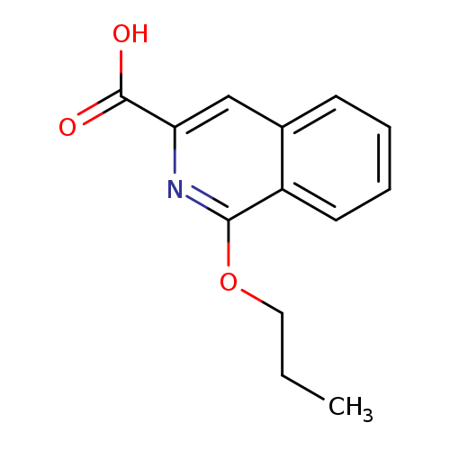 1-propoxyisoquinoline-3-carboxylic acid