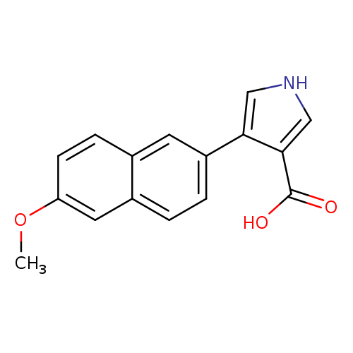 4-(6-methoxynaphthalen-2-yl)-1H-pyrrole-3-carboxylic acid
