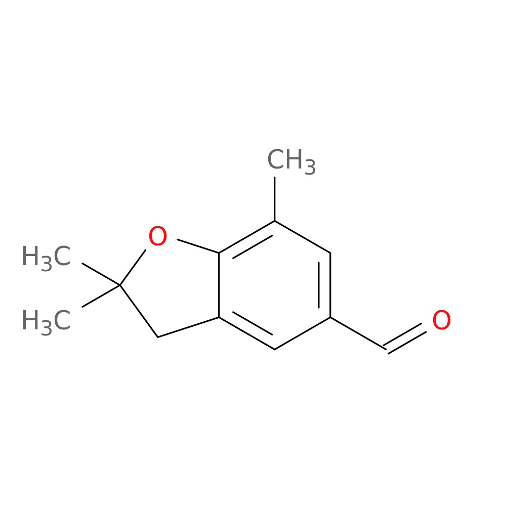 2,2,7-trimethyl-2,3-dihydro-1-benzofuran-5-carbaldehyde