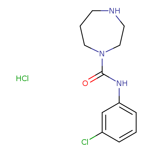 N-(3-chlorophenyl)-1,4-diazepane-1-carboxamide hydrochloride
