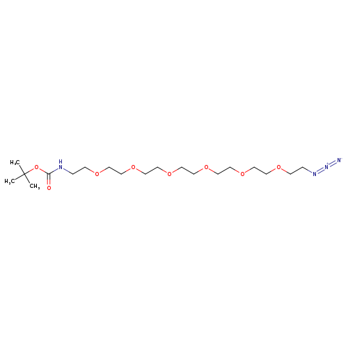 t-boc-N-amido-PEG6-azide