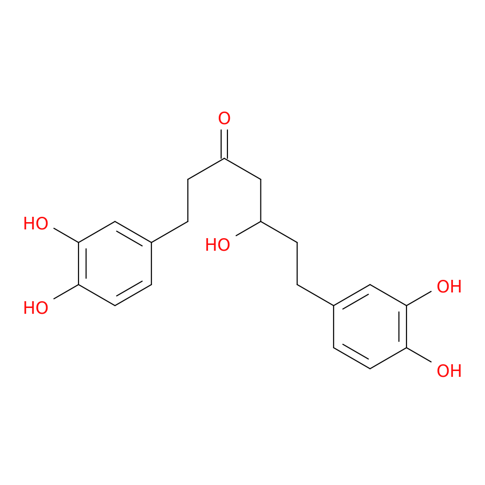 (5S)-1,7-bis(3,4-dihydroxyphenyl)-5-hydroxyheptan-3-one