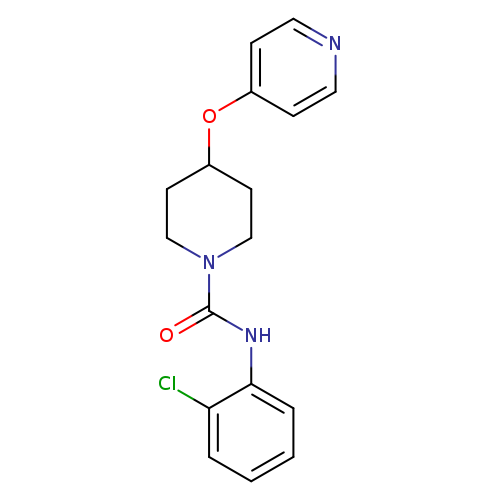 N-(2-chlorophenyl)-4-(pyridin-4-yloxy)piperidine-1-carboxamide