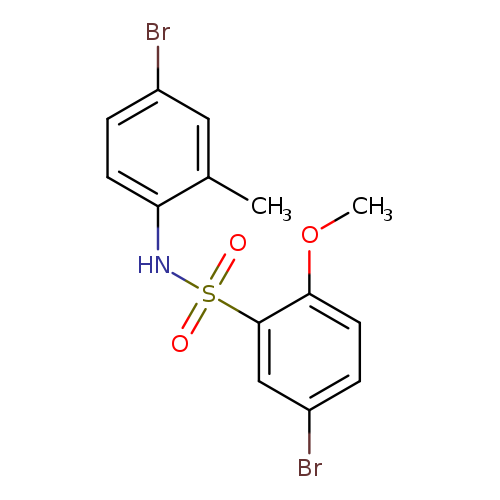 5-bromo-N-(4-bromo-2-methylphenyl)-2-methoxybenzene-1-sulfonamide