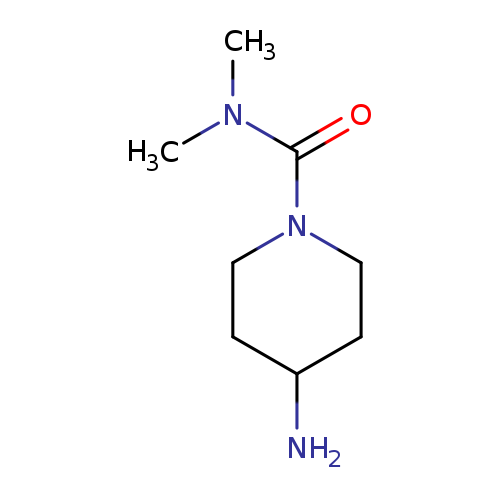 4-Amino-N,N-dimethylpiperidine-1-carboxamide