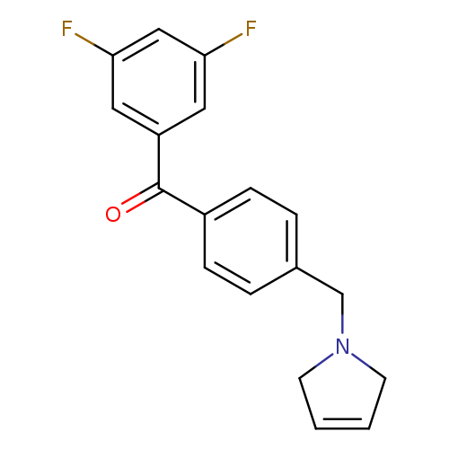 (3,5-Difluorophenyl)(4-((2,5-dihydro-1H-pyrrol-1-yl)methyl)phenyl)methanone