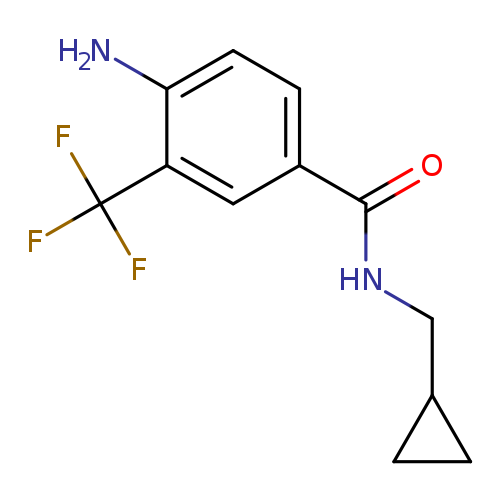 4-Amino-N-(cyclopropylmethyl)-3-(trifluoromethyl)benzamide