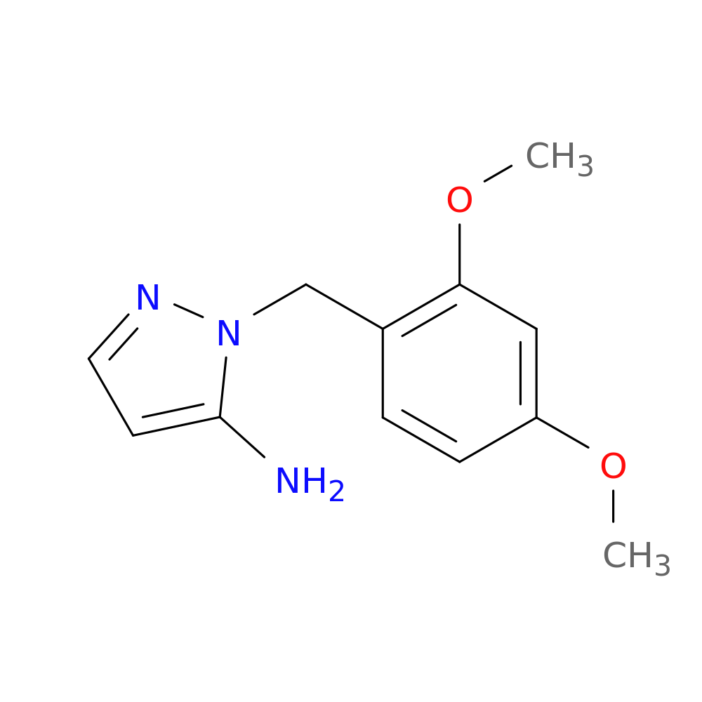 1-(2,4-Dimethoxybenzyl)-1H-pyrazol-5-amine