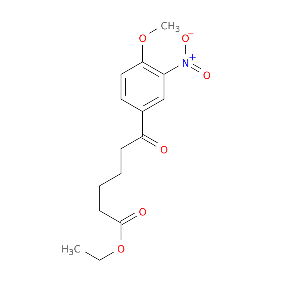 Ethyl 6-(4-methoxy-3-nitrophenyl)-6-oxohexanoate