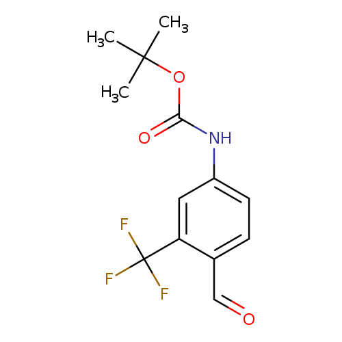 Carbamic acid, N-[4-formyl-3-(trifluoromethyl)phenyl]-, 1,1-dimethylethyl ester