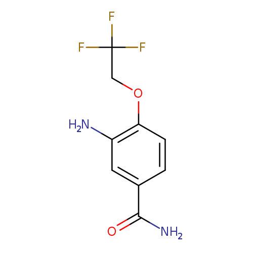 3-Amino-4-(2,2,2-trifluoroethoxy)benzamide