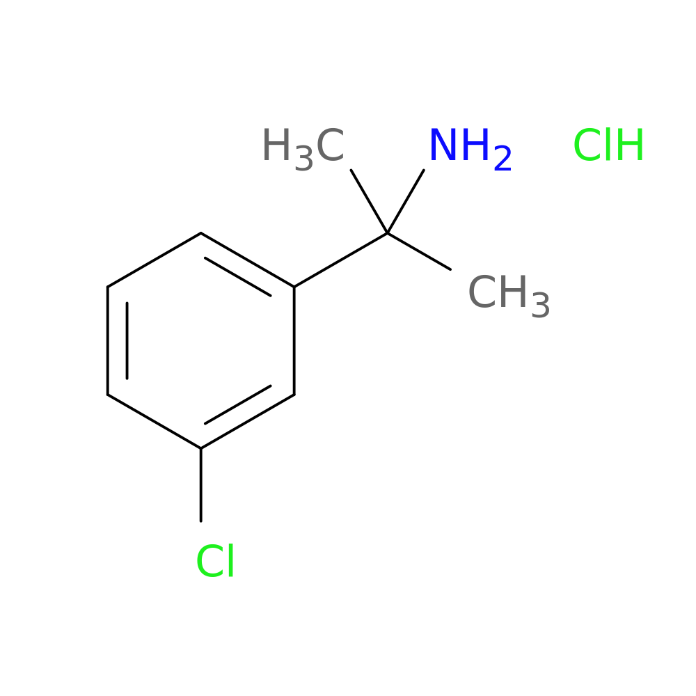 2-(3-chlorophenyl)propan-2-amine hydrochloride