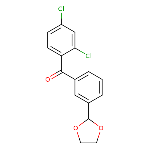 2,4-Dichloro-3'-(1,3-dioxolan-2-yl)benzophenone