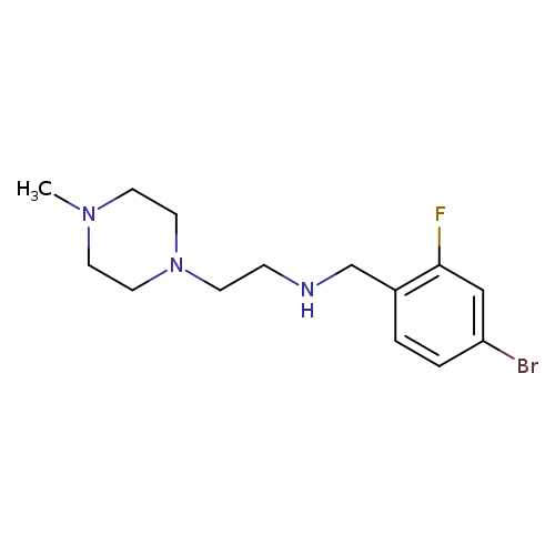 [(4-bromo-2-fluorophenyl)methyl][2-(4-methylpiperazin-1-yl)ethyl]amine