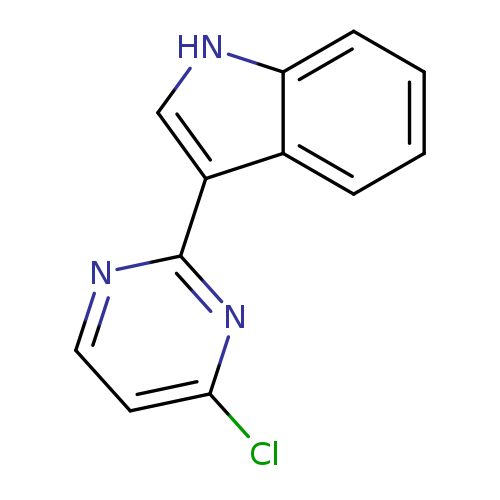 1H-Indole, 3-(4-chloro-2-pyrimidinyl)-