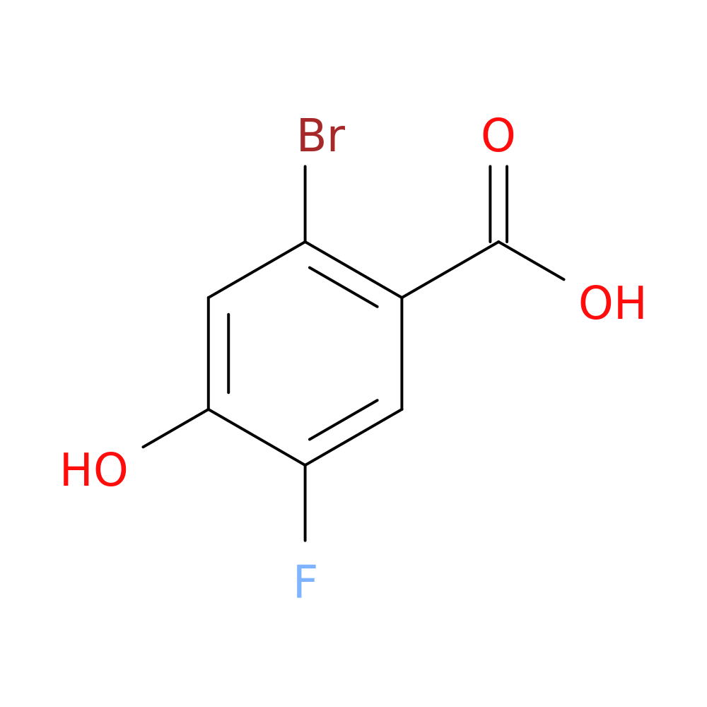 2-bromo-5-fluoro-4-hydroxybenzoic acid