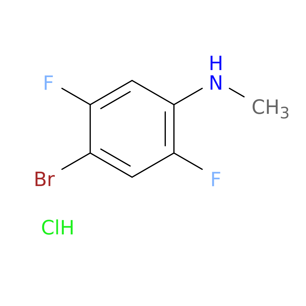 4-bromo-2,5-difluoro-N-methylaniline hydrochloride