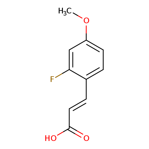 3-(2-Fluoro-4-methoxyphenyl)acrylic acid