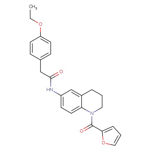 2-(4-ethoxyphenyl)-N-[1-(furan-2-carbonyl)-1,2,3,4-tetrahydroquinolin-6-yl]acetamide