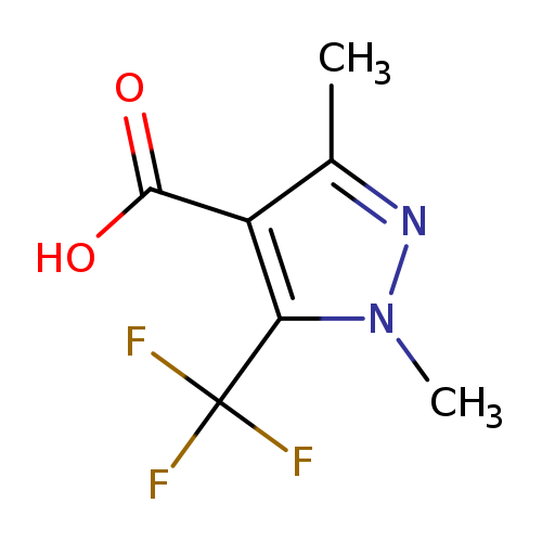 1,3-dimethyl-5-(trifluoromethyl)-1H-pyrazole-4-carboxylic acid