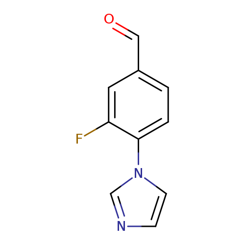 3-Fluoro-4-(1h-imidazol-1-yl)benzaldehyde