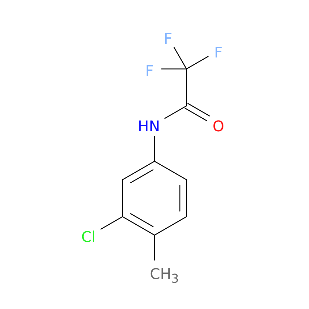 N-(3-Chloro-4-methylphenyl)-2,2,2-trifluoroacetamide