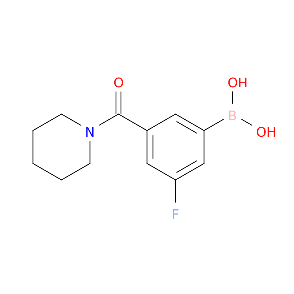 (3-Fluoro-5-(Piperidine-1-Carbonyl)Phenyl)Boronic Acid