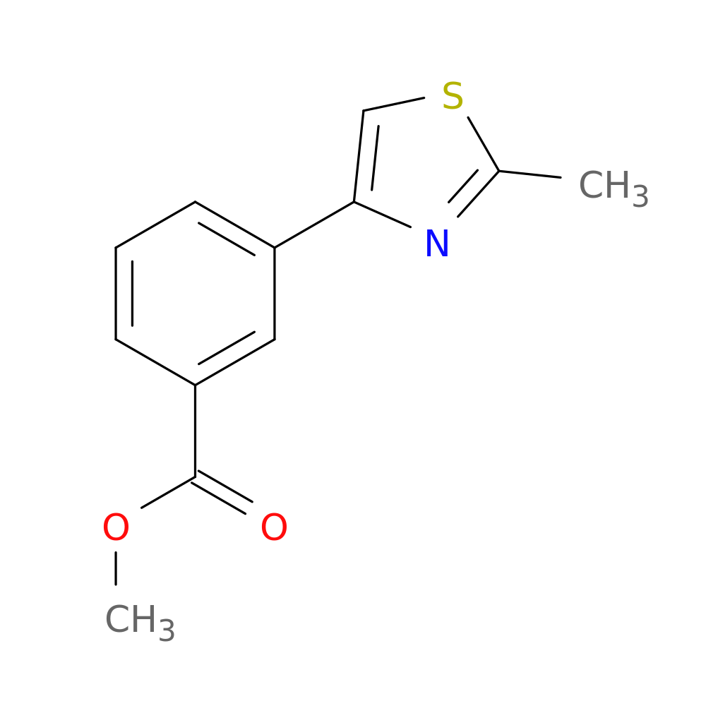 3-(2-Methyl-thiazol-4-yl)-benzoic acid methyl ester