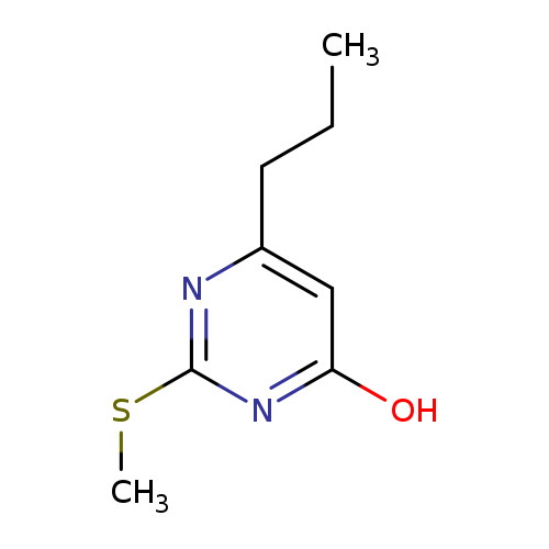 2-(methylsulfanyl)-6-propyl-4(3H)-pyrimidinone