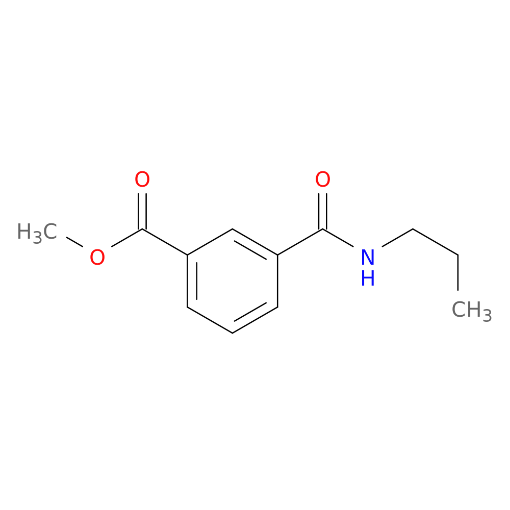 Methyl 3-(propylcarbamoyl)benzoate