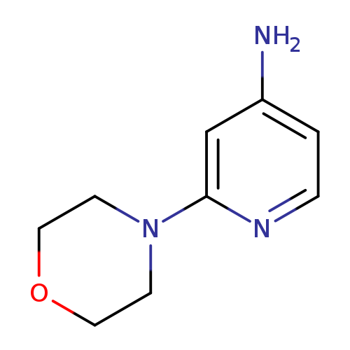 2-(4-morpholinyl)-4-pyridinylamine