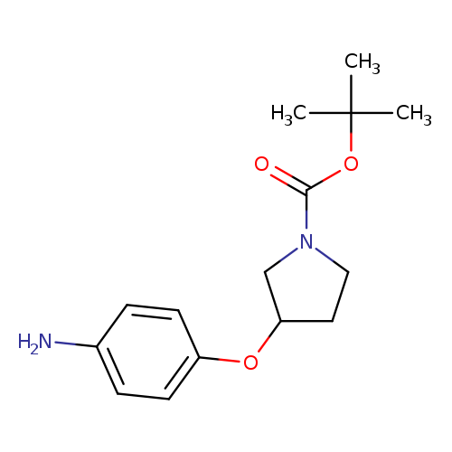 3-(4-Amino-phenoxy)-pyrrolidine-1-carboxylic acid tert-butyl ester