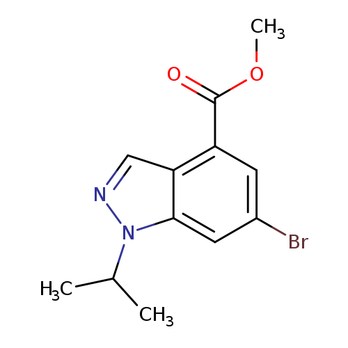 Methyl 6-broMo-l-(l- Methylethyl)-lH-indazole-4-carboxylate