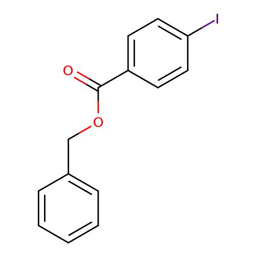 Benzoic acid, 4-iodo-, phenylmethyl ester