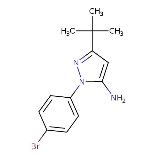 1-(4-Bromophenyl)-3-(tert-butyl)-1H-pyrazol-5-amine