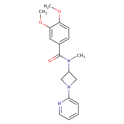 3,4-dimethoxy-N-methyl-N-[1-(pyridin-2-yl)azetidin-3-yl]benzamide