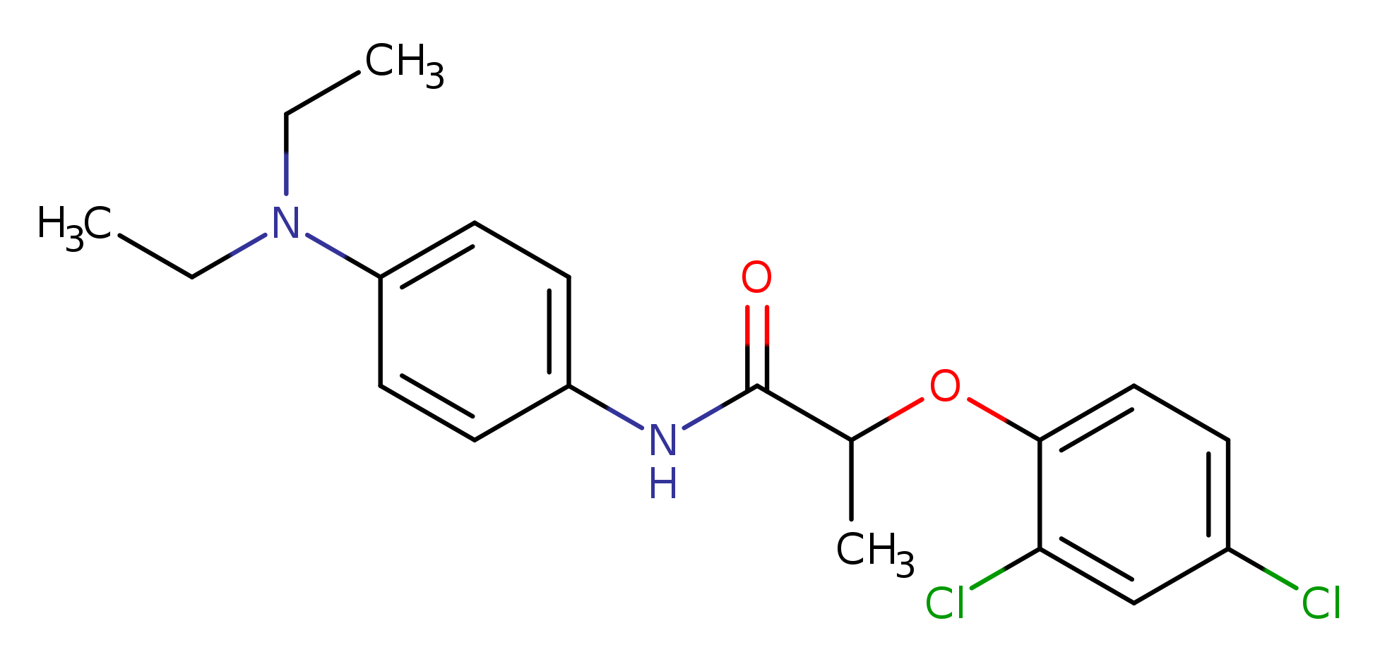 2-(2,4-dichlorophenoxy)-N-[4-(diethylamino)phenyl]propanamide