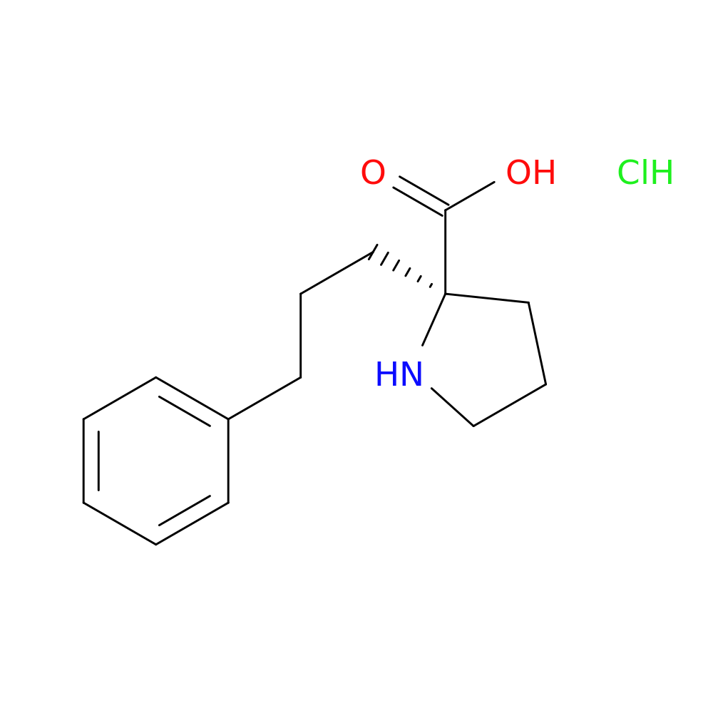 (R)-2-(3-Phenylpropyl)pyrrolidine-2-carboxylic acid hydrochloride